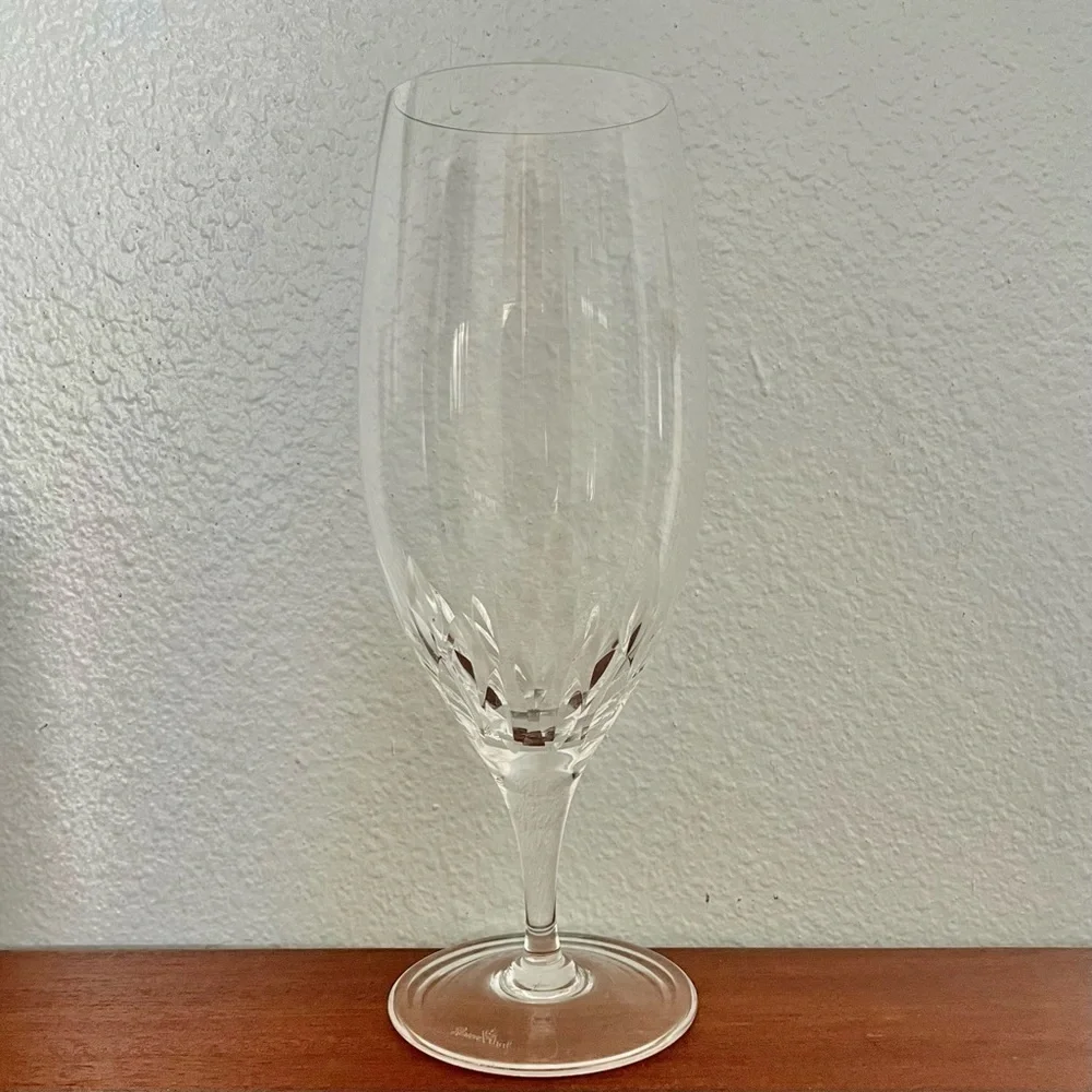 Rosenthal Crystal Faceted 8.25” Goblet